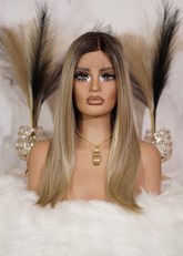 Peluca Kanekalon KFL33 "Elegant Cream Blonde "