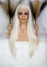 Peluca Kanekalon KFL61 "Nordic White Blonde"