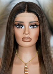 Peluca NA300 "Glam Toffee Balayage"