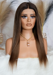 Peluca NA300 "Glam Toffee Balayage"