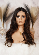 Peluca NA222 "Diamond Wavy Chocolate"