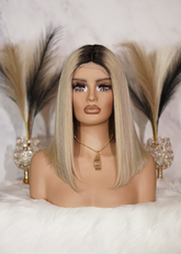 Peluca NA186 "Rock bob blonde"