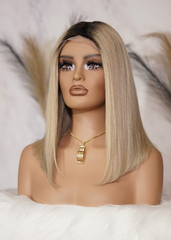 Peluca NA186 "Rock bob blonde"