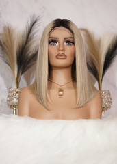 Peluca NA186 "Rock bob blonde"