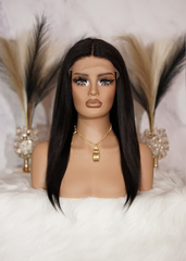 Peluca NA04 "Casual Dark Brown"