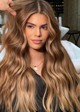 Peluca NA425 "Glamorous hazelnut Balayage" (ENCARGO 5 DIAS HABIL)