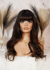 Peluca NA224 "Diva Wavy Chocolate"