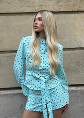 Peluca NA407 "Ash Elegance Balayage"