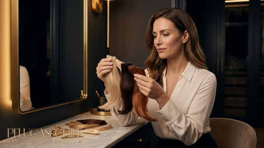 Cómo elegir el color de peluca perfecto según tu tono de piel