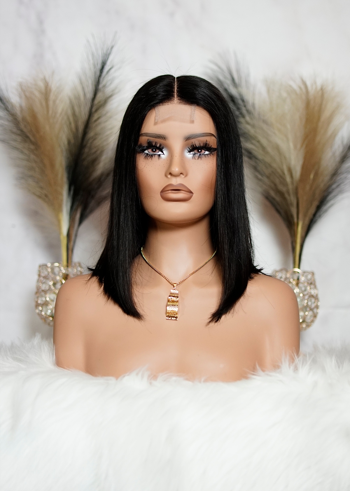 Peluca NA278 "Glam Dark Bob" [ENCARGO 15 DIAS HABIL]