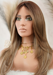 Peluca Kanekalon KS12 "Glam Bronde"