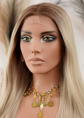 Peluca Kanekalon Lace KFL20 "Elegant Light Blonde"