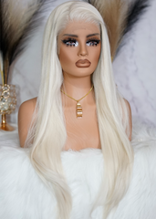 Peluca Kanekalon KFL61 "Nordic White Blonde"