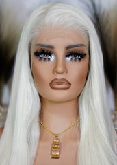 Peluca Kanekalon KFL61 "Nordic White Blonde"