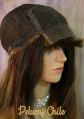 Peluca NA111 "Bangs Diva Balayage"