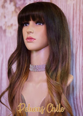 Peluca NA111 "Bangs Diva Balayage"