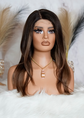 Peluca NA299 "Dark Almond Balayage"  [ENCARGO 15 DIAS HABIL]