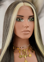 Peluca Kanekalon KFL40 "Lunar Ash Balayage"