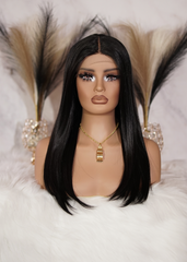 Peluca Kanekalon KFL30 "Glam Black" [ENCARGO 15 DIAS HABIL]