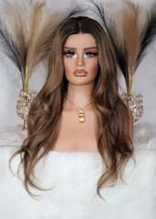 Peluca NA243 "Ash Caramel Blonde"