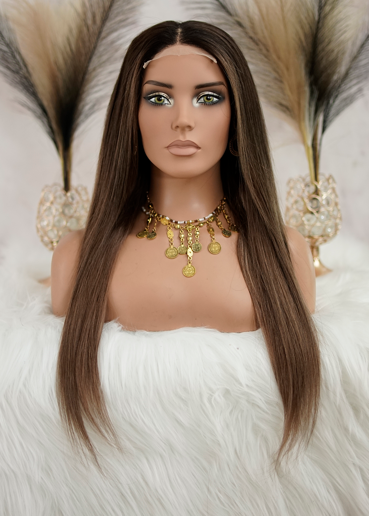 Peluca NA227 "Latte Brown"