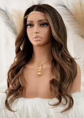 Peluca NA113 "Toffee Brown Balayage"