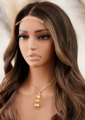 Peluca NA113 "Toffee Brown Balayage"