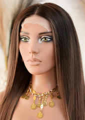 Peluca NA300 "Glam Toffee Balayage"