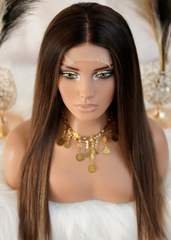 Peluca NA300 "Glam Toffee Balayage"