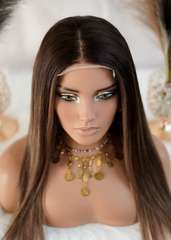 Peluca NA299 "Dark Almond Balayage"