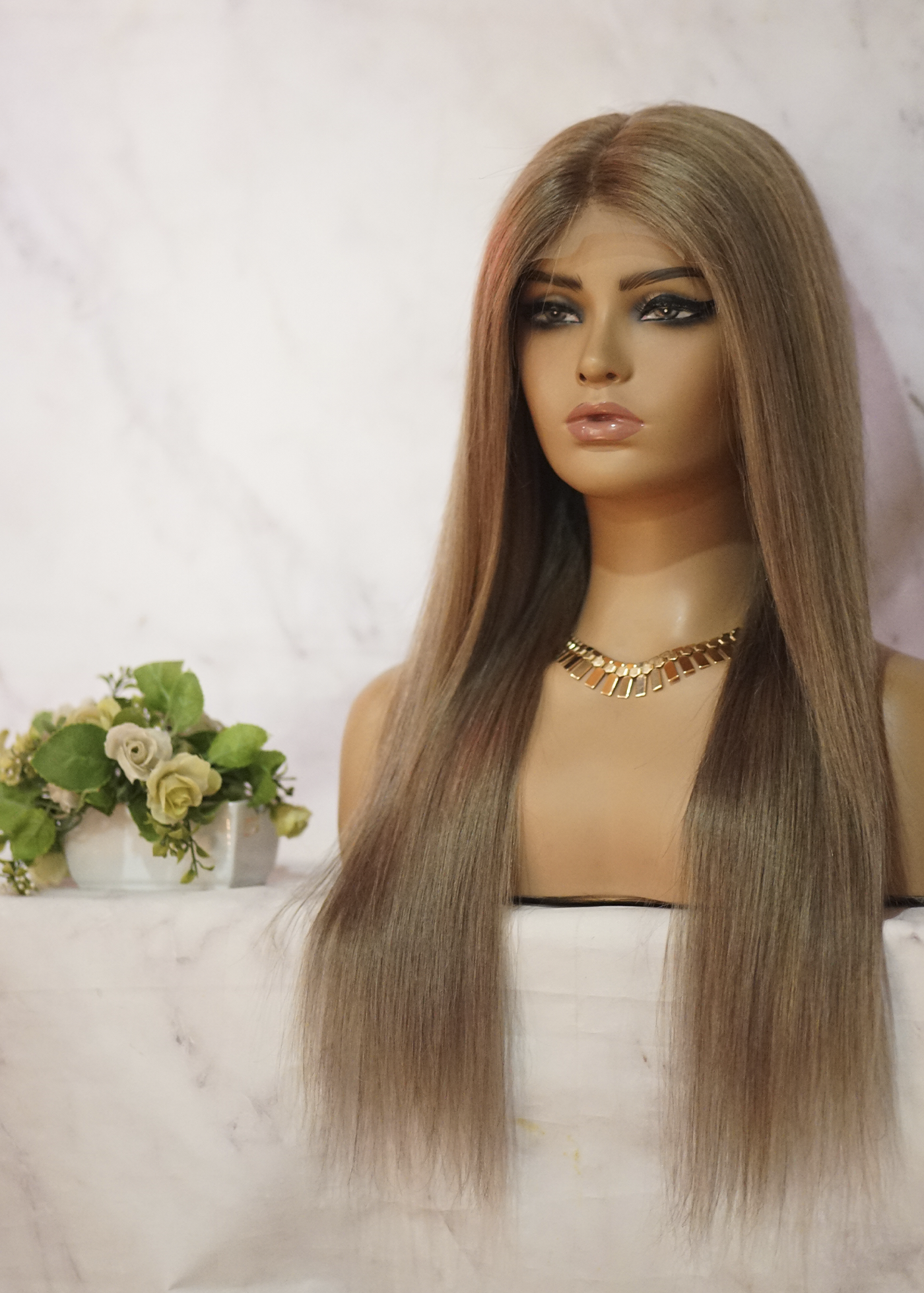 Peluca NA22 "Glam Lady Blonde"