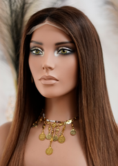 Peluca NA401 "Honey Glow Balayage"