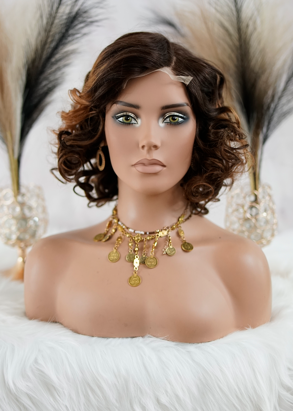 Peluca NA263 "Golden Chestnut lady" [ENCARGO 15 DÍAS HABIL]