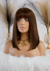Peluca NA347 "Silk Choco Bob" [ENCARGO 15 DÍAS HABIL]