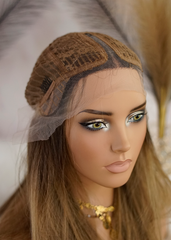 Peluca NA441 "Soft Almond Balayage"