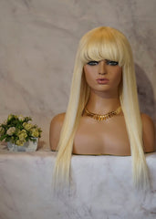 Peluca NA56 "Diva Bangs Platinum Blonde" [ENCARGO 15 DIAS HABIL]