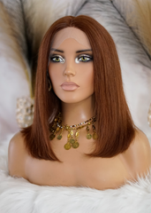 Peluca NA452 "Silk Red brunette Bob" [ENCARGO 15 DIAS HABIL]