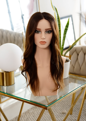 Peluca NA466 "Silk Choco Brunette"