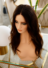 Peluca NA466 "Silk Choco Brunette"