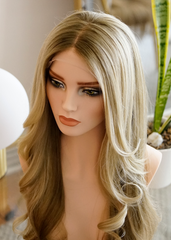 Peluca NA407 "Ash Elegance Balayage"