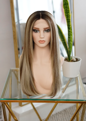 Peluca NA423 "Honey Bronze Highlights"