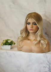 Peluca NA102 "Platinum Blonde Balayage" [ENCARGO 15 DIAS HABIL]