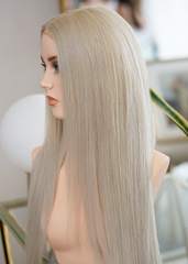 Peluca NA477 "Icy Platinum Diva"