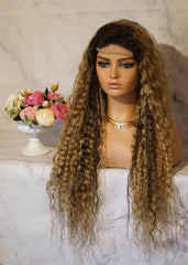 Peluca NA91B "Wild Curly Blonde" [ENCARGO 15 DIAS HABIL]