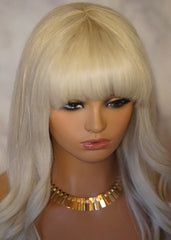 Peluca NA56B "Diva Bangs Platinum Blonde"  [ENCARGO 15 DIAS HABIL]