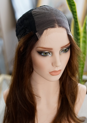 Peluca NA466 "Silk Choco Brunette"