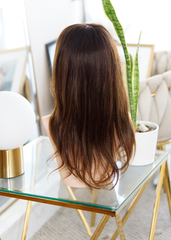 Peluca NA466 "Silk Choco Brunette"