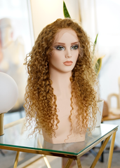 Peluca NA481 "Wild Curly Blonde"