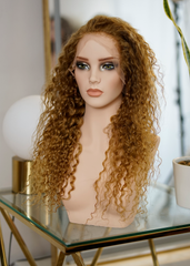 Peluca NA481 "Wild Curly Blonde"