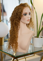 Peluca NA481 "Wild Curly Blonde"